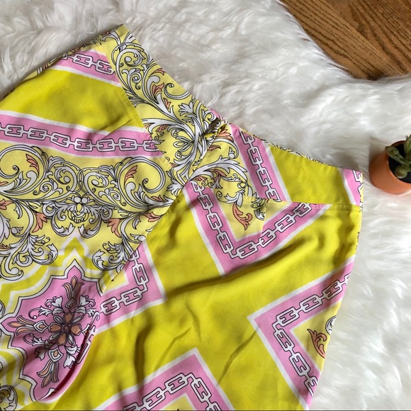 Oversized print wide leg pants - Picture 3 of 4